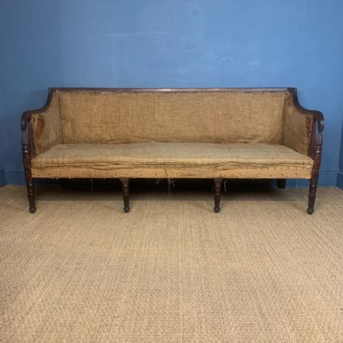 A George IV Mahogany Sofa Circa 1825