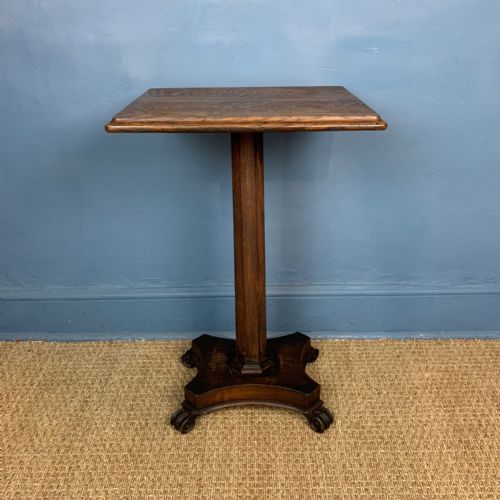 A William 1v Oak Pedestal Table Circa 1835