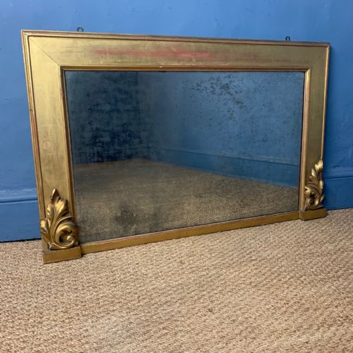 A Small William IV Gilt Over-mantel Mirror Circa 1830