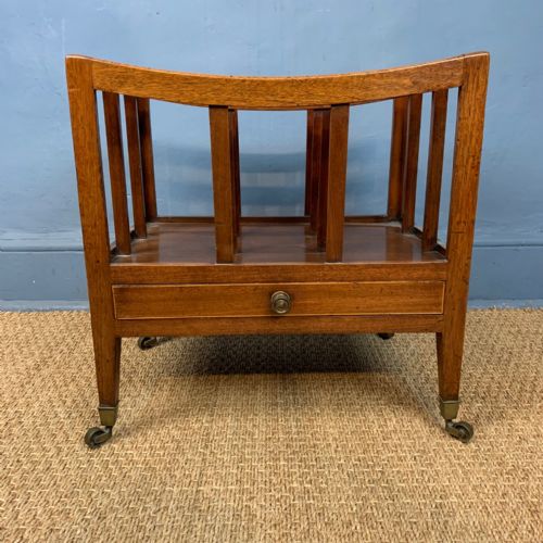 A George III Mahogany Canterbury Circa 1800
