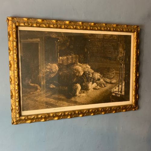 Herbert Thomas Dicksee Re (1862-1942) Fire-worshippers Etching on Vellum