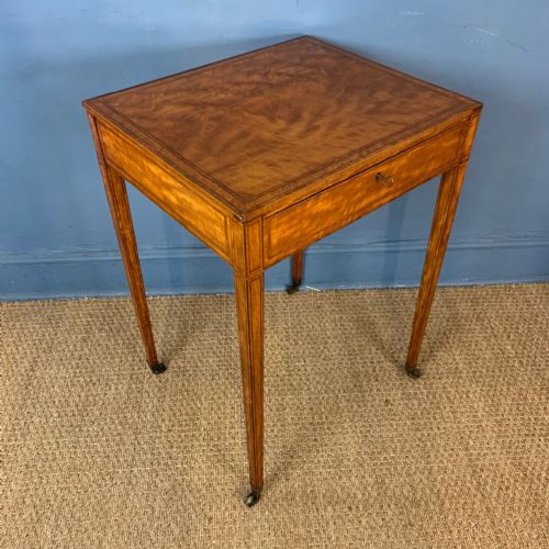 A George III Satinwood Occasional Table Circa 1790