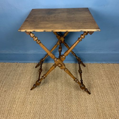 A Victorian Oak Butlers Table Circa 1890