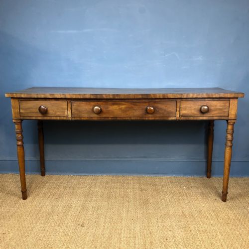 A George IV Mahogany Side Table Circa 1830