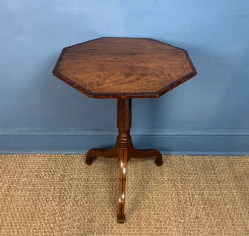 A George IV Faded Mahogany Tripod Table Circa 1830