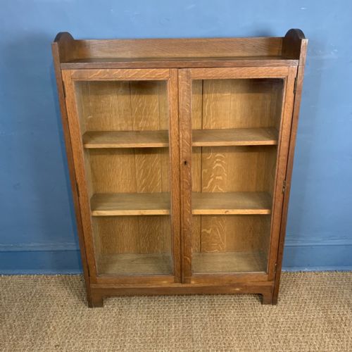 A Rare Ambrose Heal Oak Letchworth Bookcase Circa 1908