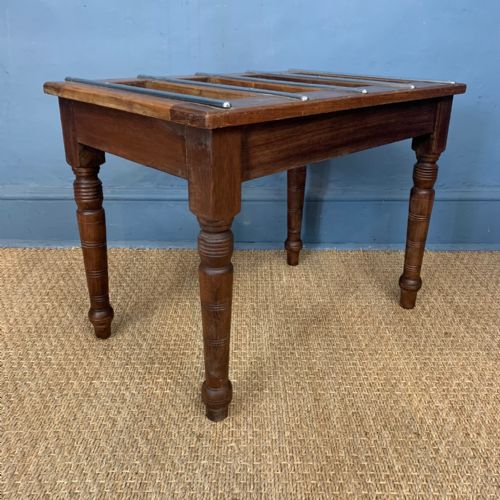 A Victorian Mahogany Luggage Rack Circa 1900