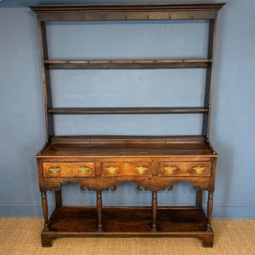 A George III Oak Montgomeryshire Potboard Dresser Circa 1780