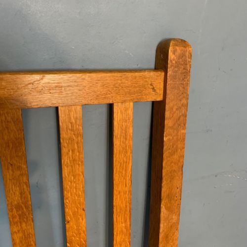A HEALS OAK LETCHWORTH SINGLE OR CHILD'S BED CIRCA 1920 - ADDITIONAL PHOTO 3