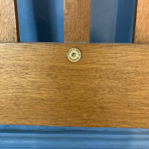 A HEALS OAK LETCHWORTH SINGLE OR CHILD'S BED CIRCA 1920 - ADDITIONAL PHOTO 4