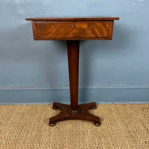 A Small George IV Mahogany Lamp Table Circa 1830