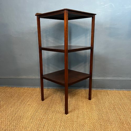 A George 111 Mahogany Three Tier Stand Circa 1810