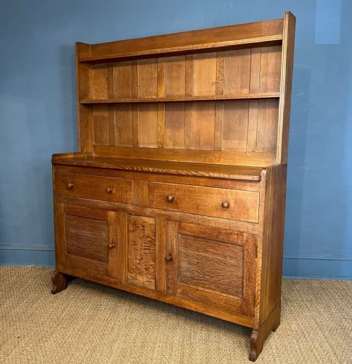 A Heals Oak Dresser Circa 1930 Designed by John Stark