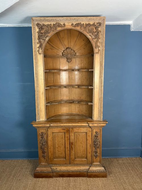 An Early George 111 Pine Alcove Corner Cabinet Circa 1760