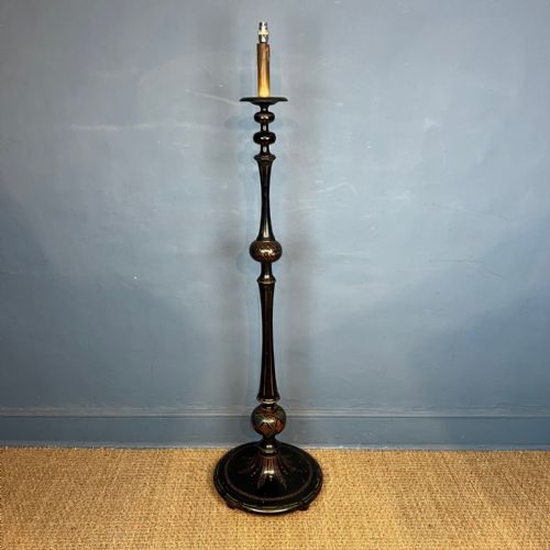 An Edwardian Chinoiserie Standard Lamp Circa 1910