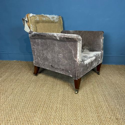 An Edwardian Mahogany Howard Style Armchair Circa 1910