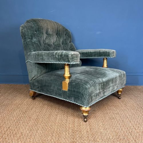 A Victorian Giltwood Armchair Circa 1870
