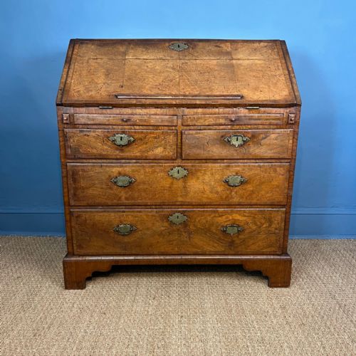 A George 1 Walnut Bureau Circa 1725