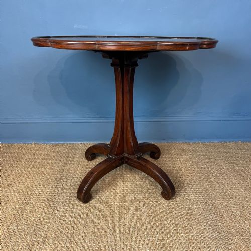 An Unusual Aesthetic Movement Rosewood Table Circa 1880