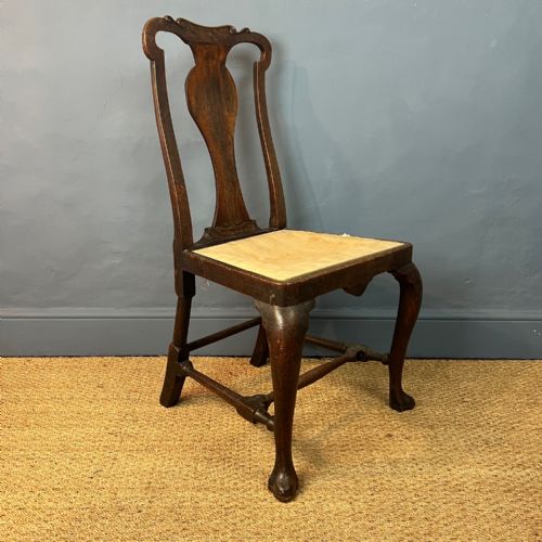 A George 1 Walnut Single Chair Circa 1720