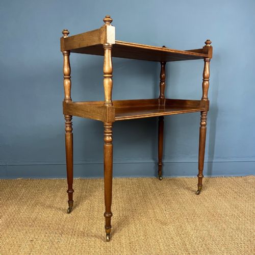 A George IV Faded Mahogany 2 Tier Buffet Circa 1830