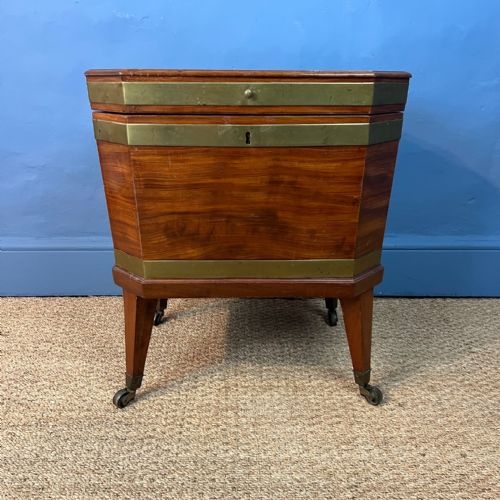 A George 111 Mahogany Hexagonal Wine Cooler Circa 1780