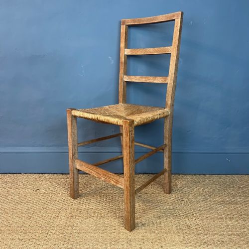 A Heals Limed Oak Chair Circa 1930
