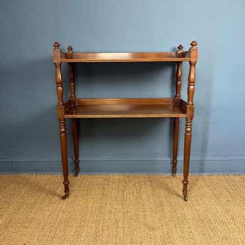 A George IV Mahogany 2 Tier Buffet Circa 1830