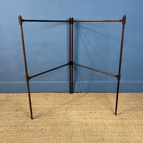 A George 111 Mahogany Hinged Double Towel Rail Circa 1820
