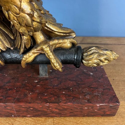 A REALLY IMPRESSIVE LARGE NAPOLEONIC GILT EAGLE CIRCA 1810 - ADDITIONAL PHOTO 7