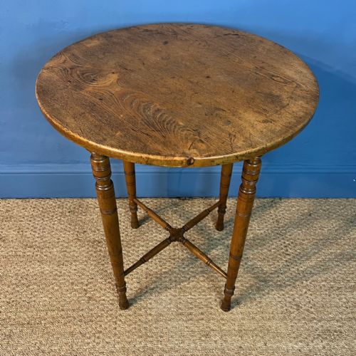 An Aesthetic Movement Circular Ash Table Circa 1880
