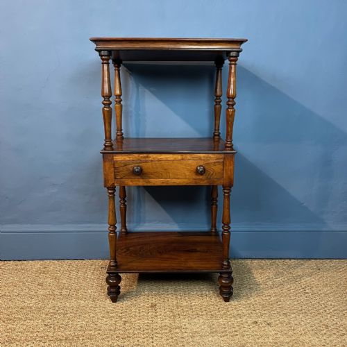 A William IV 3 Tier Rosewood Table Circa 1835