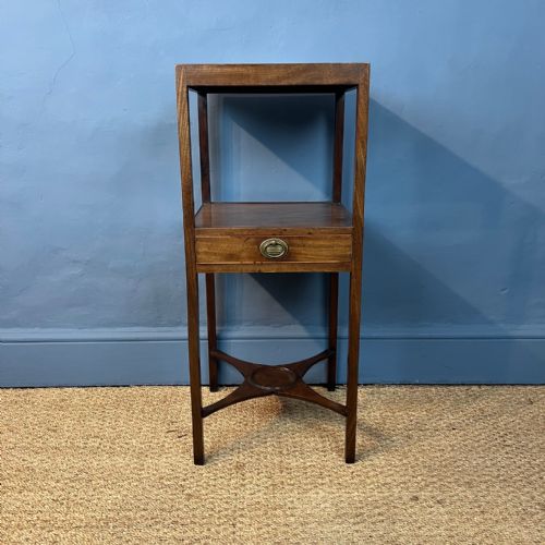 A George III Mahogany Two-tier Washstand Circa 1800