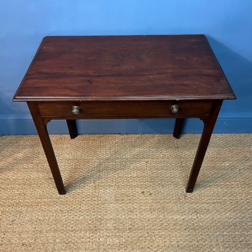 A George, 111 Mahogany Side Table Circa 1790