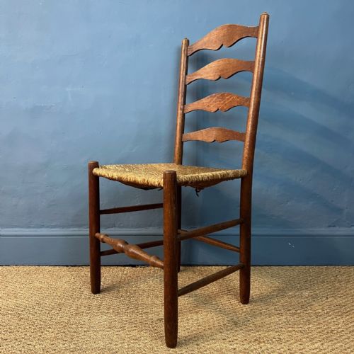 A HEALS OAK BAR BACK CHAIR CIRCA 1910 - ADDITIONAL PHOTO 1