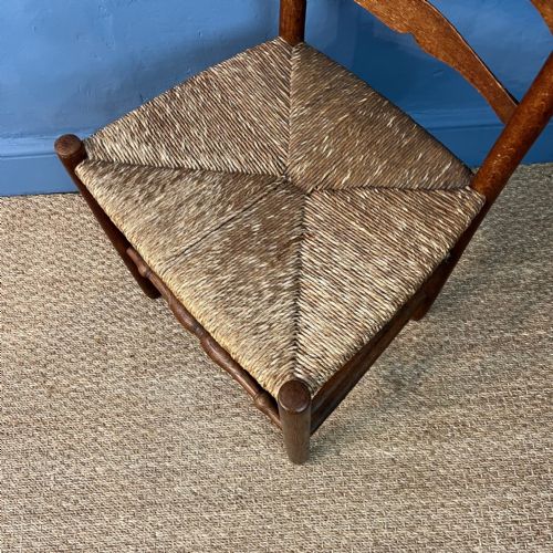 A HEALS OAK BAR BACK CHAIR CIRCA 1910 - ADDITIONAL PHOTO 4