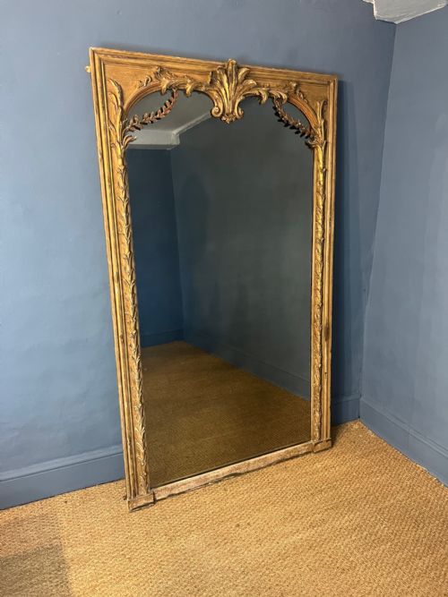 A Large William IV Gilt Pier Mirror Circa 1835