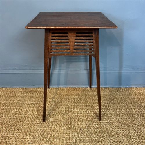 An Arts and Crafts Oak Table Circa 1890