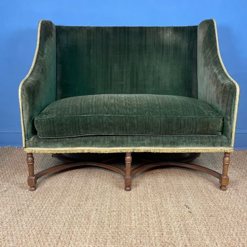 An Edwardian Walnut Sofa Circa 1910
