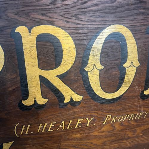 A LARGE EDWARDIAN DECORATORS SIGN CIRCA 1910 - ADDITIONAL PHOTO 3