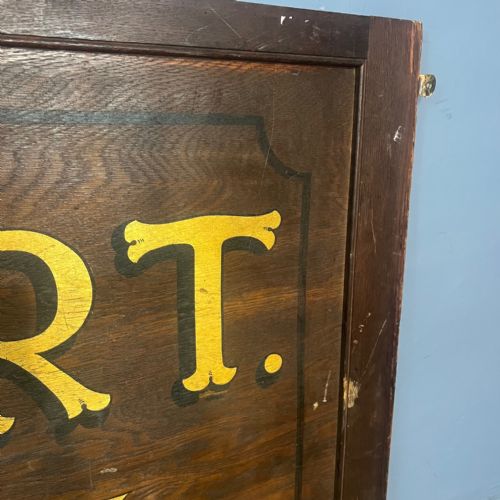 A LARGE EDWARDIAN DECORATORS SIGN CIRCA 1910 - ADDITIONAL PHOTO 4