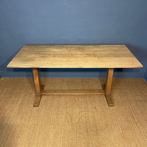 A HEALS OAK REFECTORY TABLE CIRCA 1920 - ADDITIONAL PHOTO 1