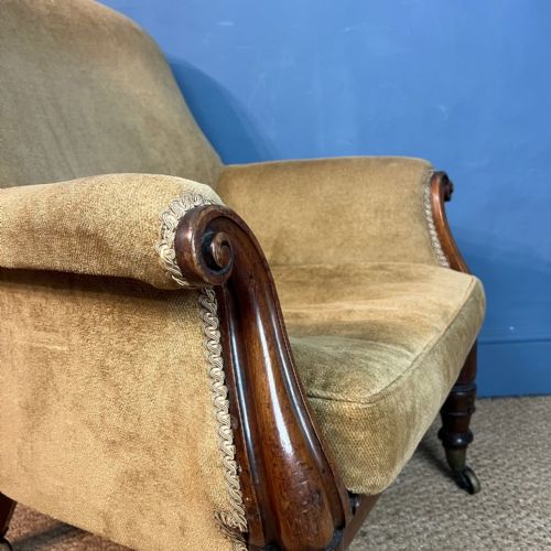 A WILLIAM IV ROSEWOOD ARMCHAIR CIRCA 1835 - ADDITIONAL PHOTO 3