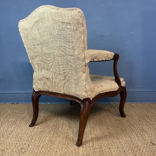 A GEORGE 111 MAHOGANY GAINSBOROUGH ARMCHAIR CIRCA 1770 - ADDITIONAL PHOTO 5