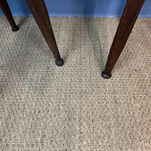 A MATCHED PAIR OF LATE 19TH CENTURY COPPER TOP OAK TABLES ATTRIBUTED TO LIBERTY AND CO CIRCA 1900 - ADDITIONAL PHOTO 3