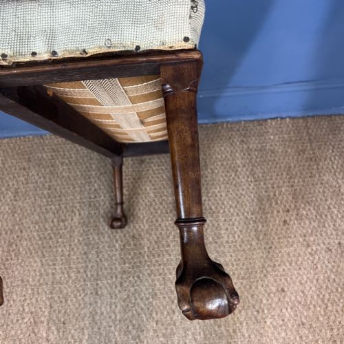 AN UNUSUAL LATE 19TH C MAHOGANY LONG STOOL - ADDITIONAL PHOTO 4