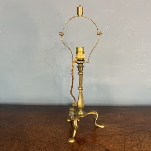 An Arts and Crafts Brass Pullman Lamp Circa 1910