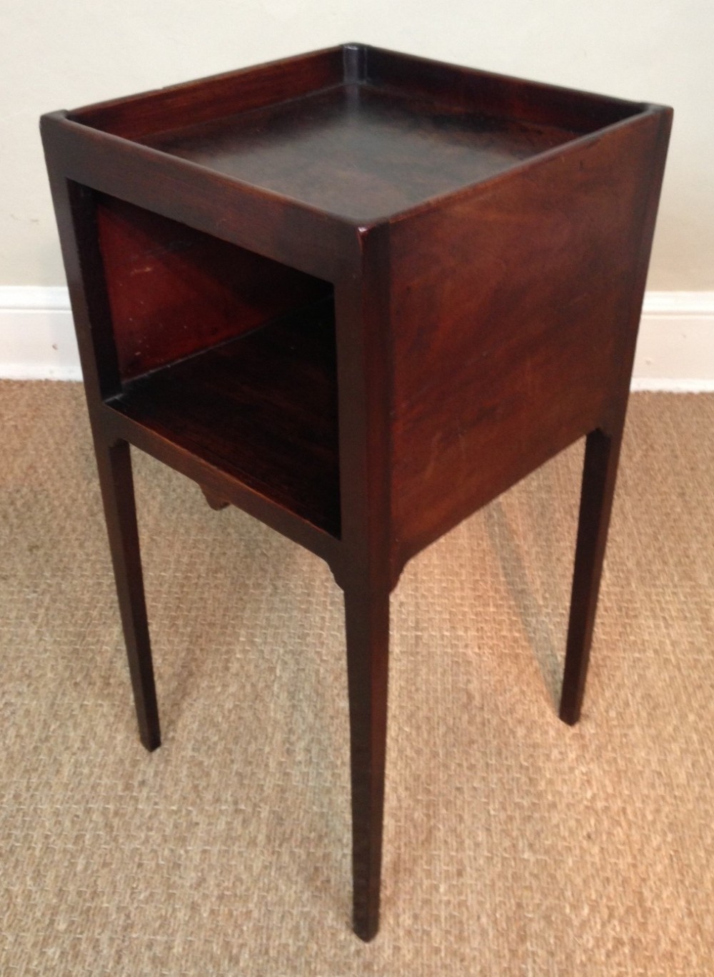A George III mahogany Book table c 1780