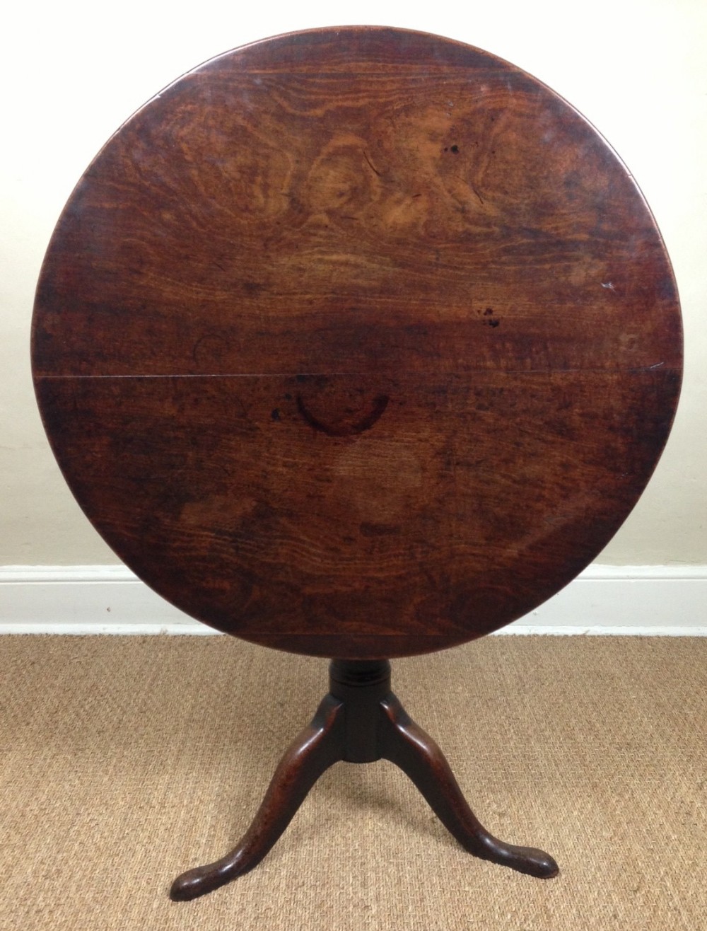 A George 111 mahogany tripod table c 1770 