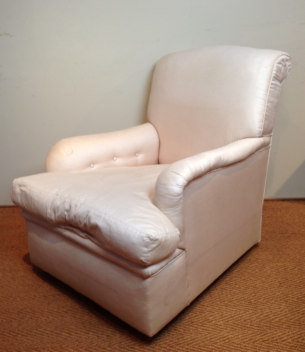 A Howard style Bridgewater armchair c 1930 by the Portman Upholstery Company